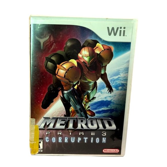 Metroid Prime 3: Corruption Nintendo Wii 2007 Complete w/Manual - Picture 2 of 3